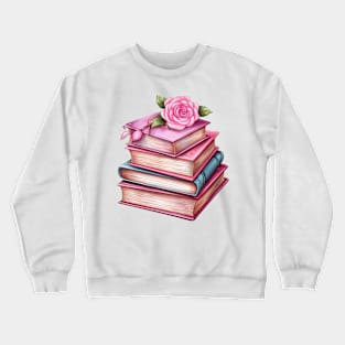 Pink Books Crewneck Sweatshirt